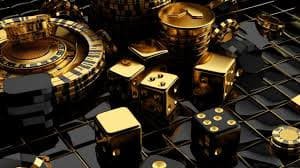 Dashboard permainan dengan pilihan slot, sepak bola, dan meja dealer